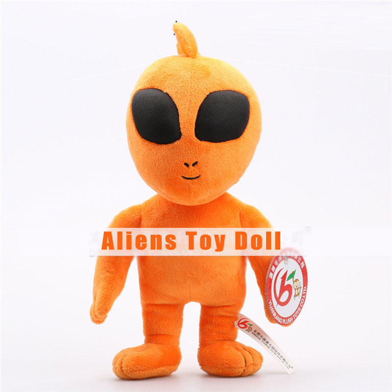 Plush Aliens Toys Orange Creative Cartoon Dolls for Children